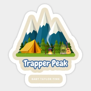 Trapper Peak Sticker